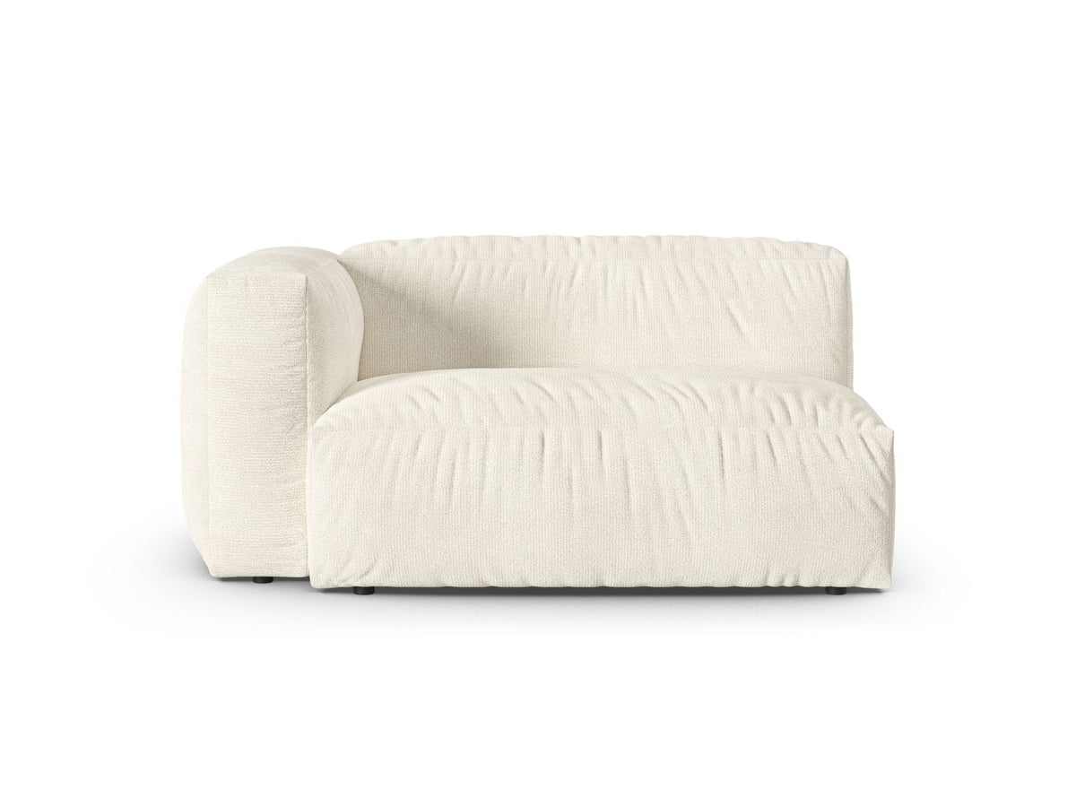 Doppelsitz-Sofa links XL Martina in Ivory-Monet präsentiert im Onlineshop von KAQTU Design AG. Modulares Sofa ist von Micadoni