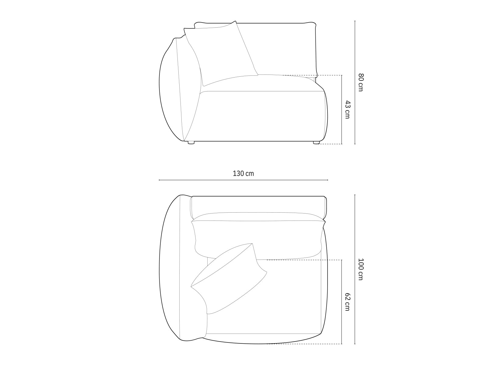 Entdecken Sie den Chris Velour Modul links 1 Sitzer von Micadoni – elegantes Design und exzellente Bequemlichkeit für Ihr stilvolles Zuhause!