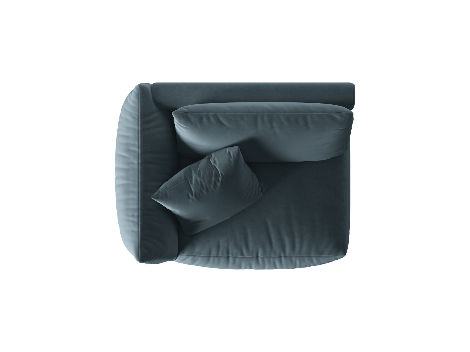 Erleben Sie den Chris Velour Modul links 1 Sitzer von Micadoni – stilvolle Eleganz und höchsten Komfort für Ihr modernes Wohnambiente!