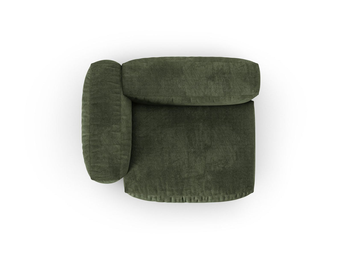 1-Sitzer Sofa Martina Wide XL links in Green-Vogue präsentiert im Onlineshop von KAQTU Design AG. Modulares Sofa ist von Micadoni