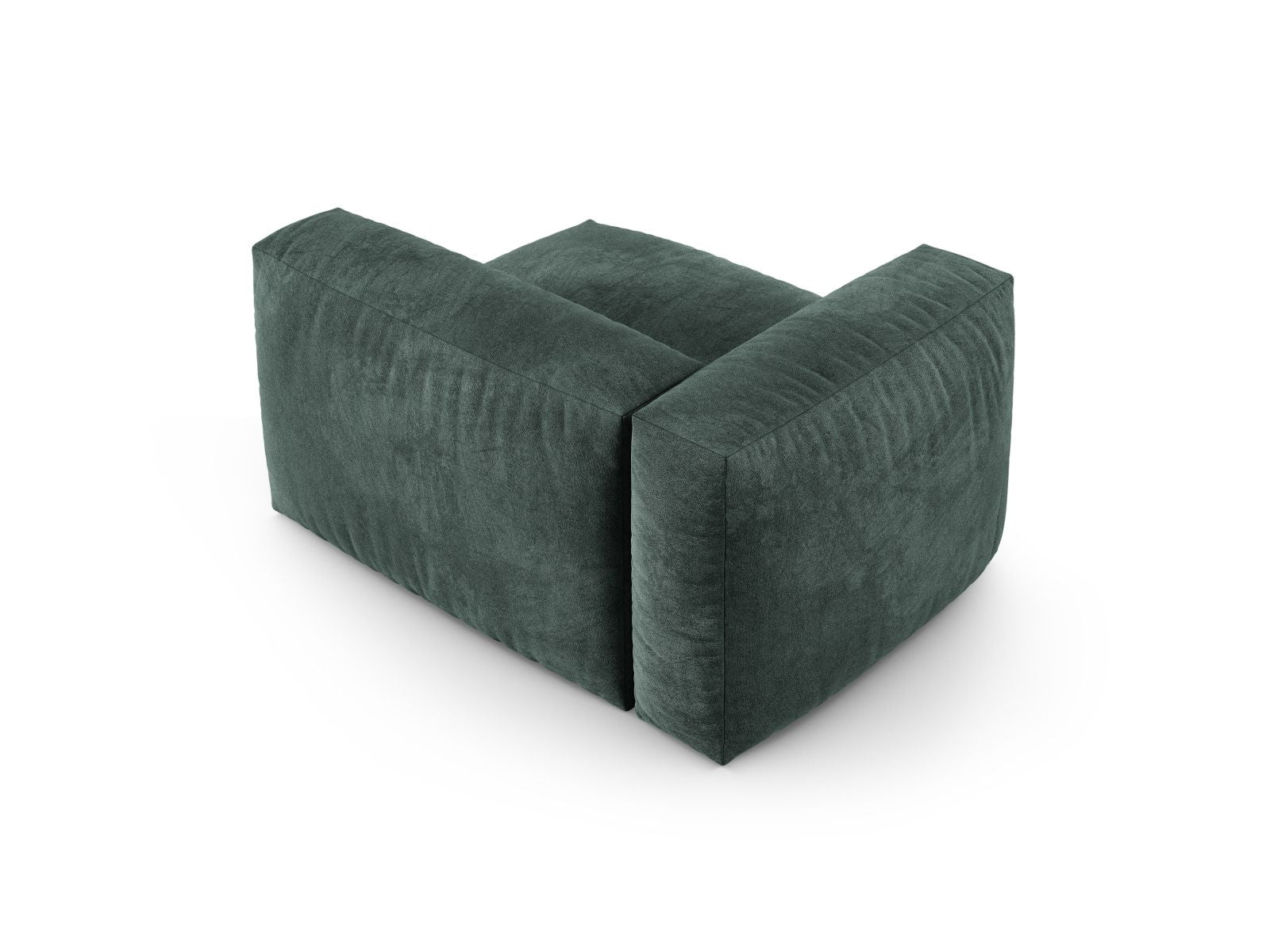 Elegantes 1-Sitzer Sofa Martina Wide XL in Petrol-Vogue, ideal für kreative Raumgestaltungen. Hochwertige Verarbeitung von Micadoni.