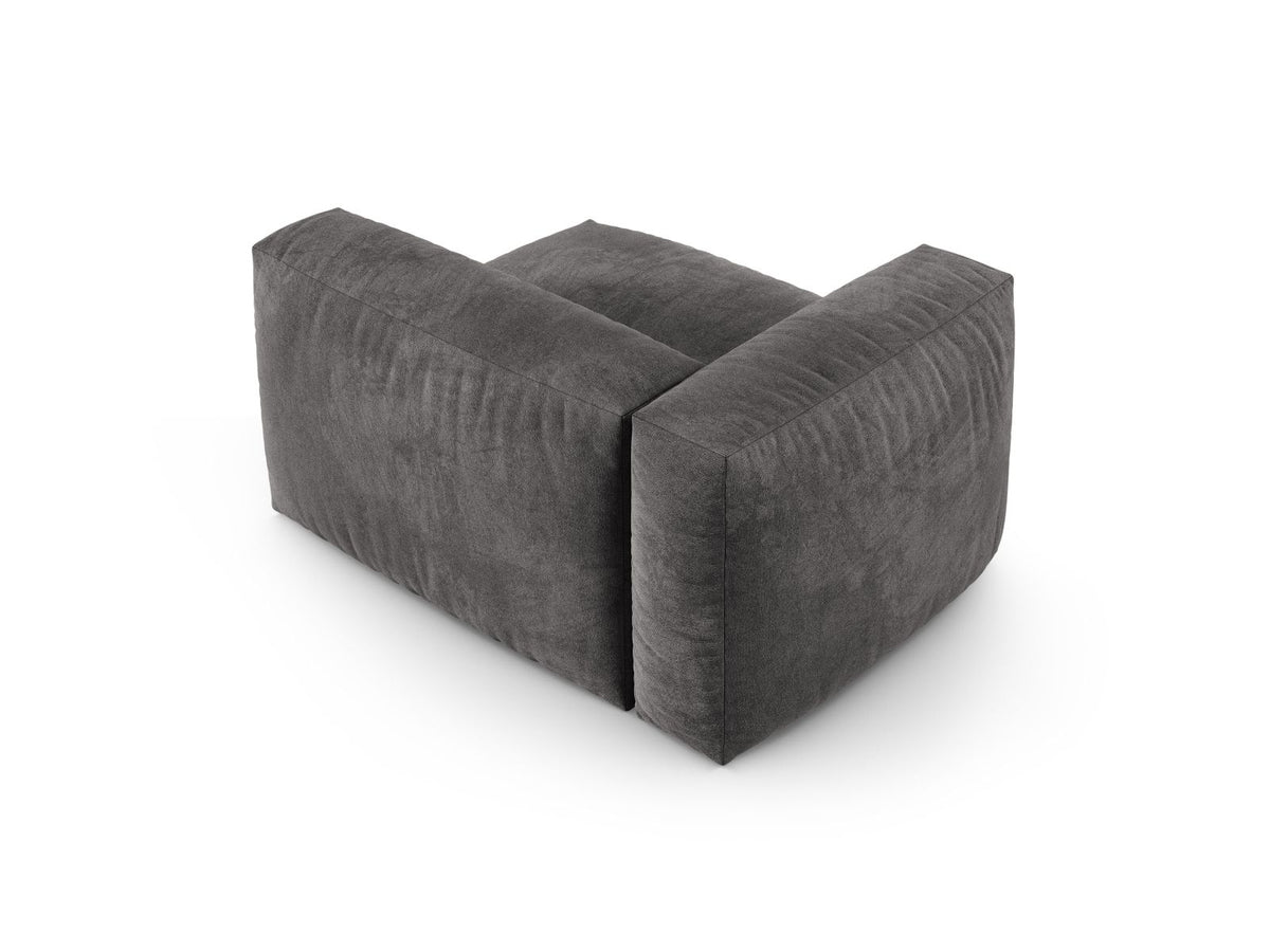 1-Sitzer Sofa Martina Wide XL links in Grey-Vogue präsentiert im Onlineshop von KAQTU Design AG. Modulares Sofa ist von Micadoni