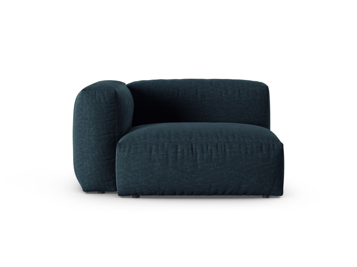 1-Sitzer Sofa Martina Wide XL links in Blue Jeans-Boston präsentiert im Onlineshop von KAQTU Design AG. Modulares Sofa ist von Micadoni