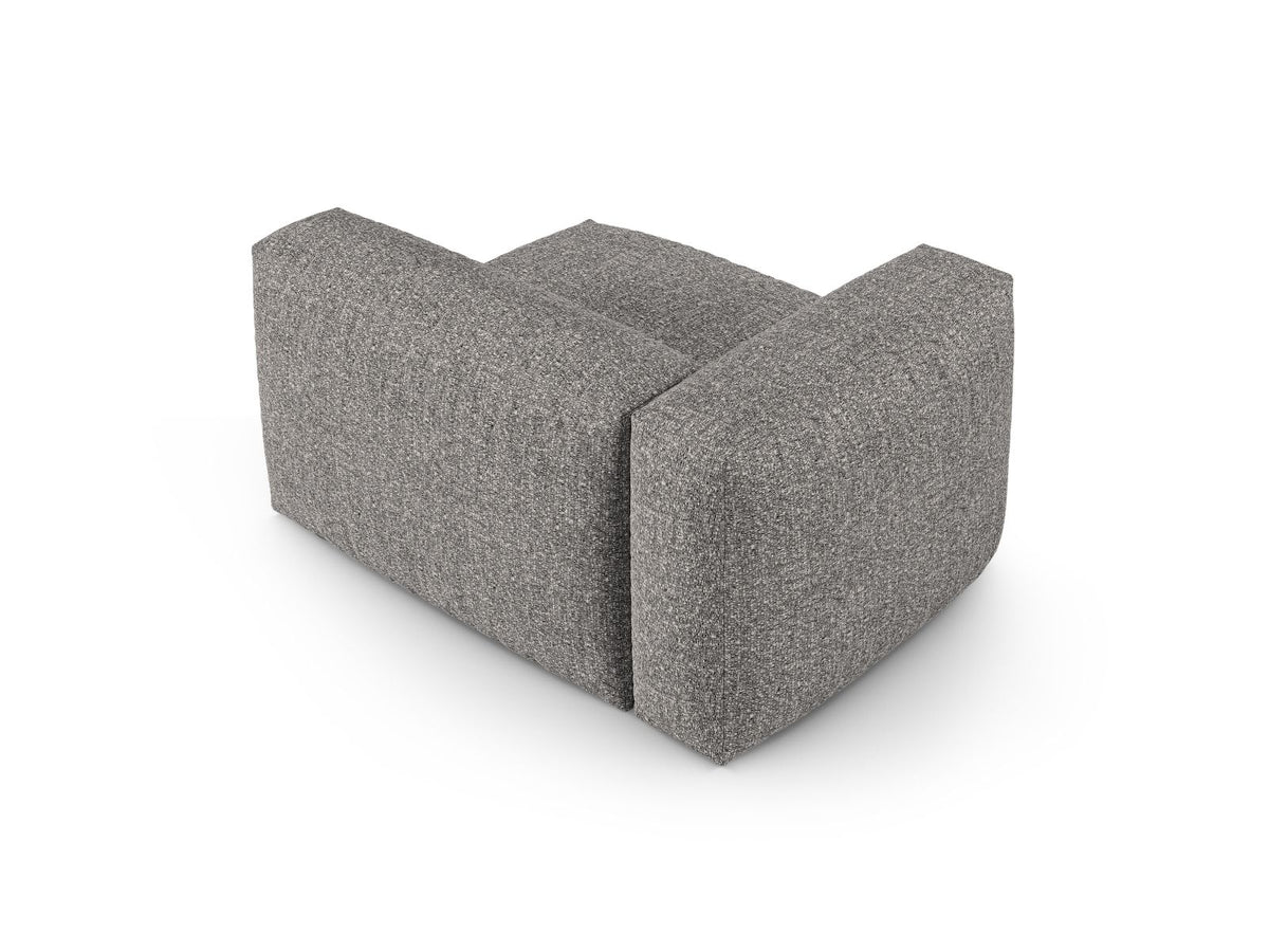 1-Sitzer Sofa Martina Wide XL links in Graphite-Monet präsentiert im Onlineshop von KAQTU Design AG. Modulares Sofa ist von Micadoni