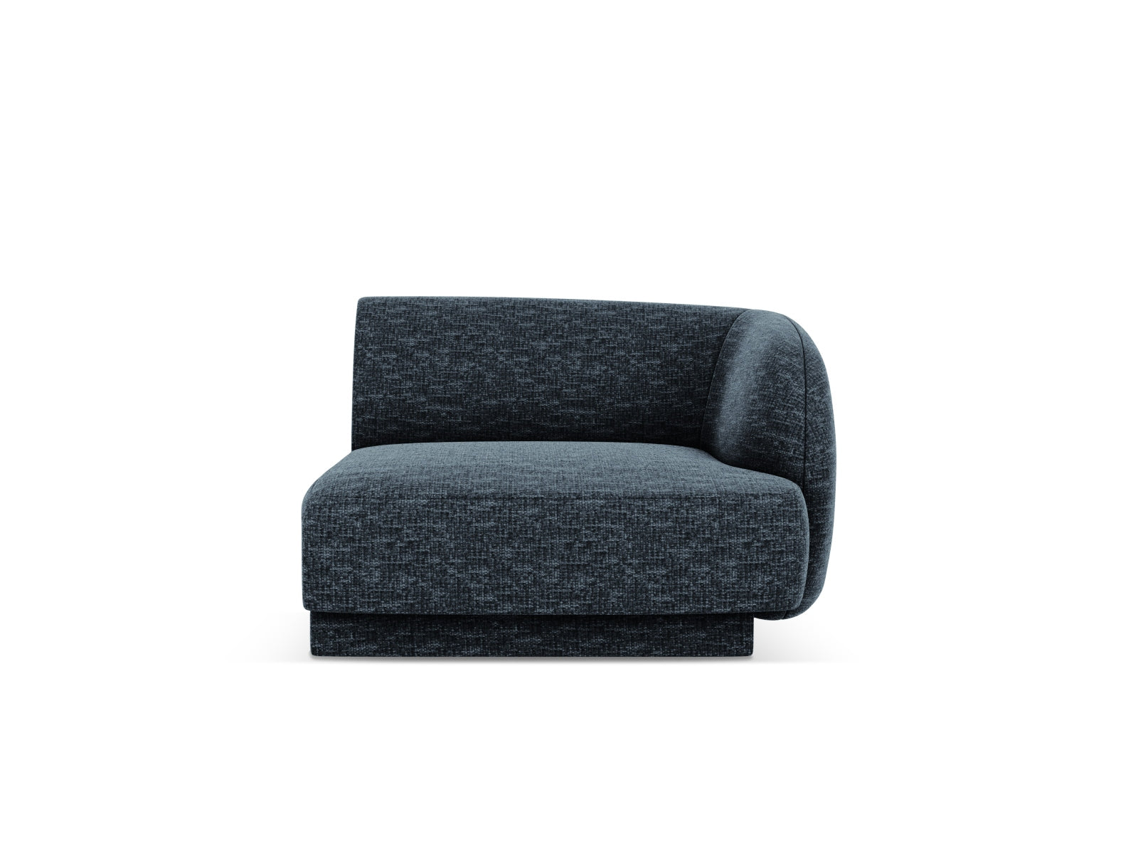 Miley Modul rechts 1 Sitzer in Royal Blue präsentiert im Onlineshop von KAQTU Design AG. Modulares Sofa ist von Micadoni