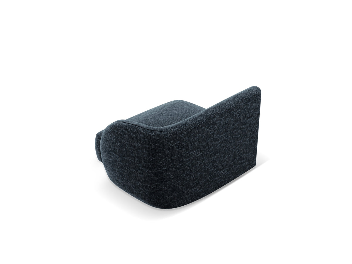 Miley Modul rechts 1 Sitzer in Royal Blue-Haga präsentiert im Onlineshop von KAQTU Design AG. Modulares Sofa ist von Micadoni