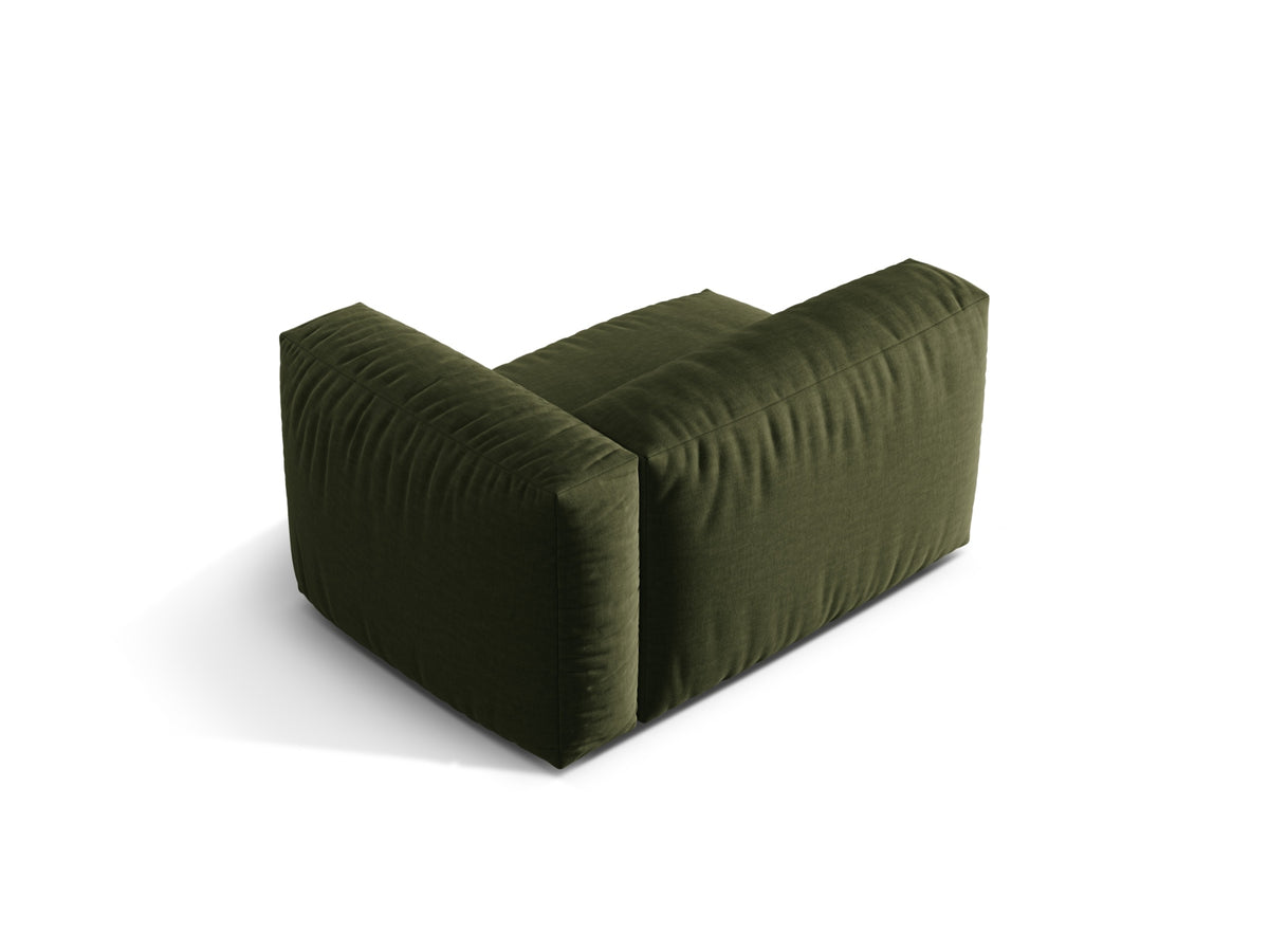 Martina Modul rechts 1 Sitzer in Green-Boston präsentiert im Onlineshop von KAQTU Design AG. Modulares Sofa ist von Micadoni