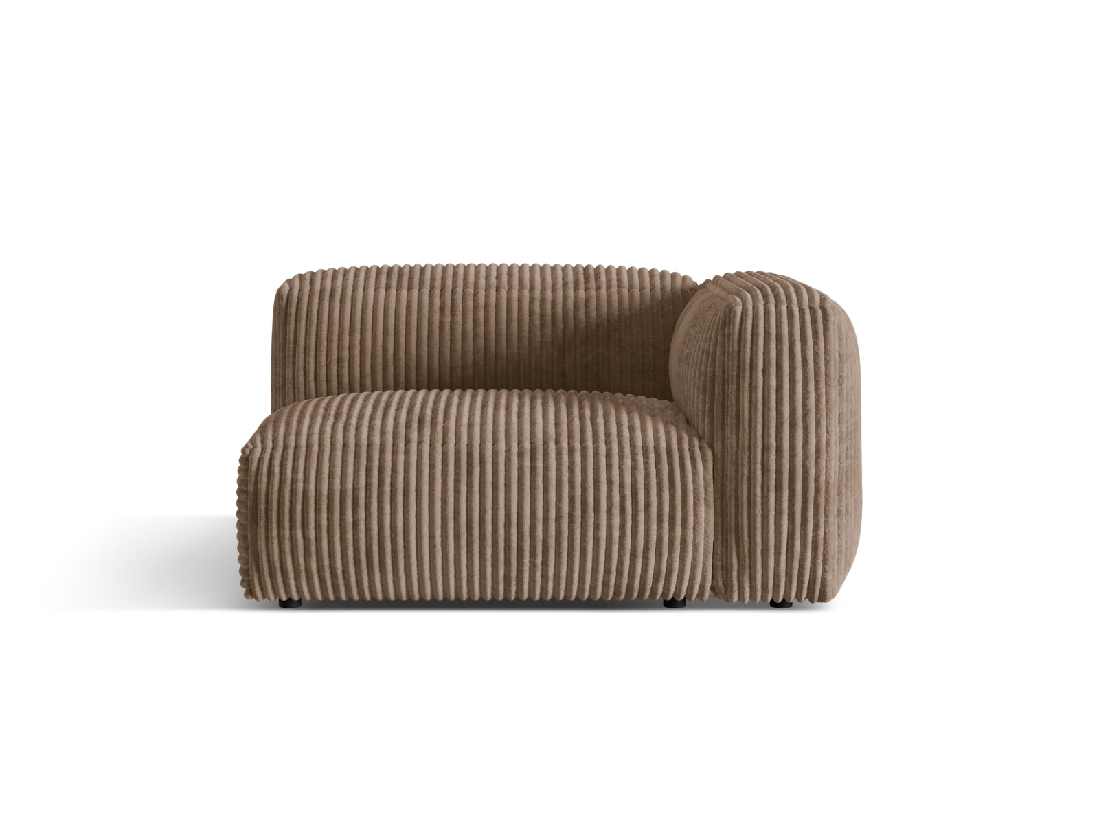 Martina Modul rechts 1 Sitzer in Acorn-Tilia präsentiert im Onlineshop von KAQTU Design AG. Modulares Sofa ist von Micadoni