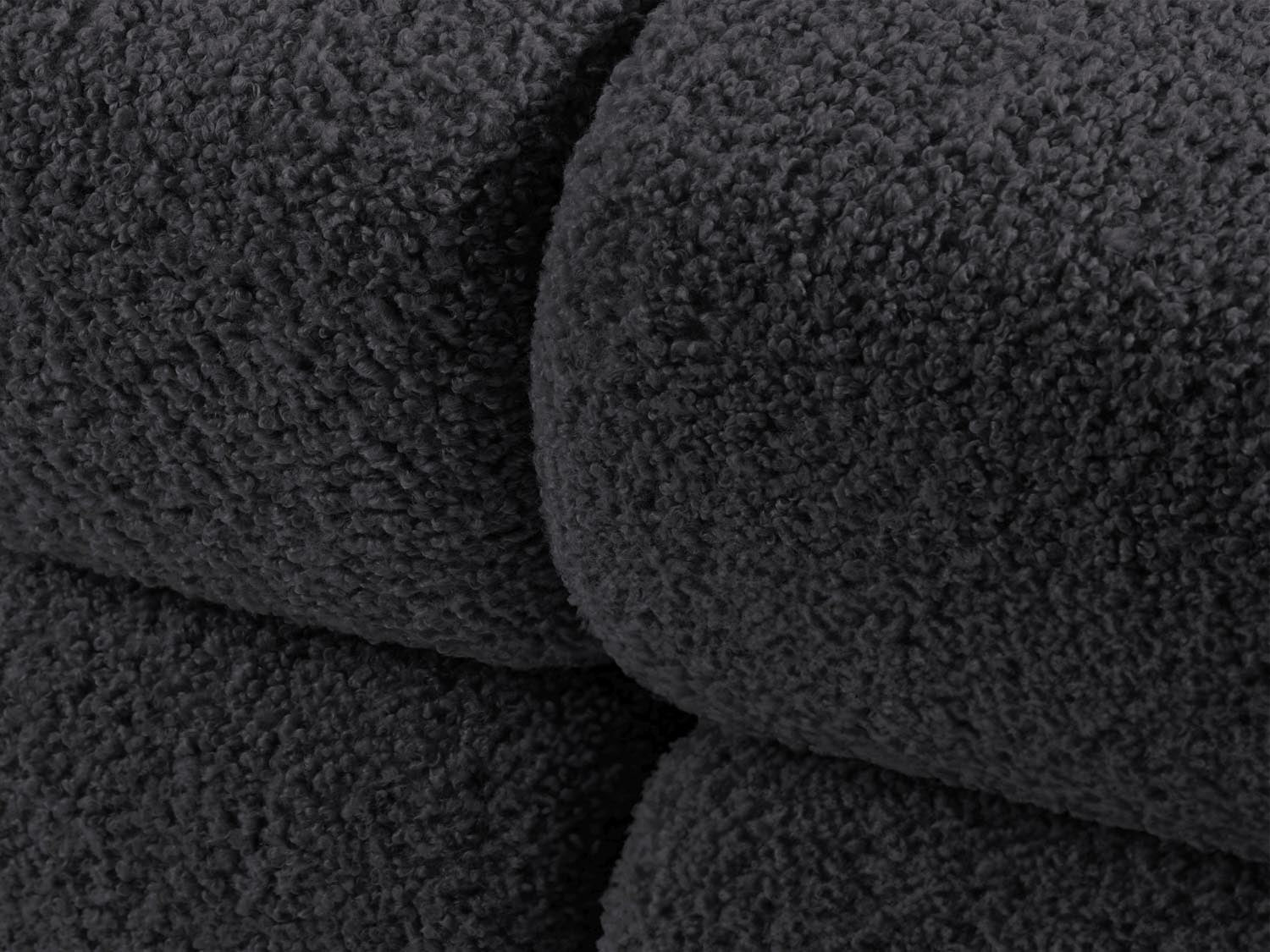 Elegantes Bellis Boucle Modul rechts 1 Sitzer in modernem Design, ideal für stilvolle Wohnkonzepte und flexible Sitzarrangements.