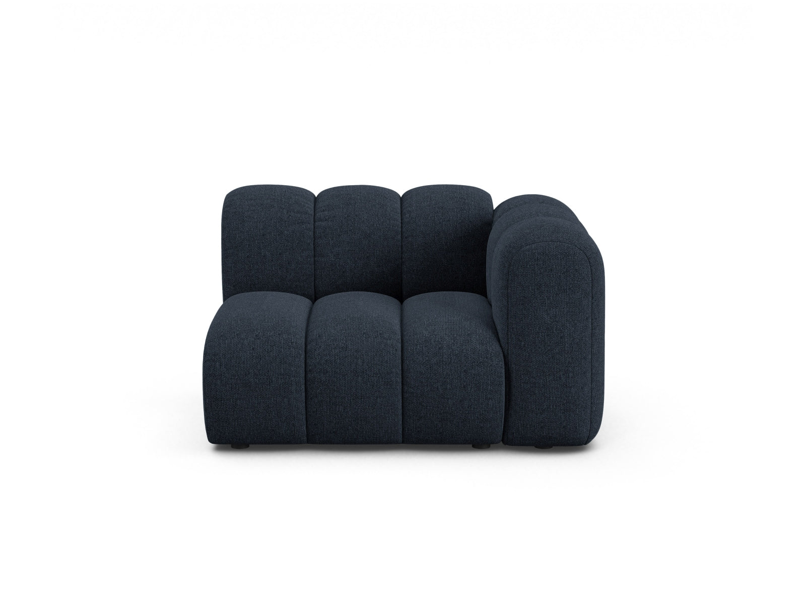 Lupine Modul rechts 1 Sitzer in Navy Blue-Eden präsentiert im Onlineshop von KAQTU Design AG. Modulares Sofa ist von Micadoni