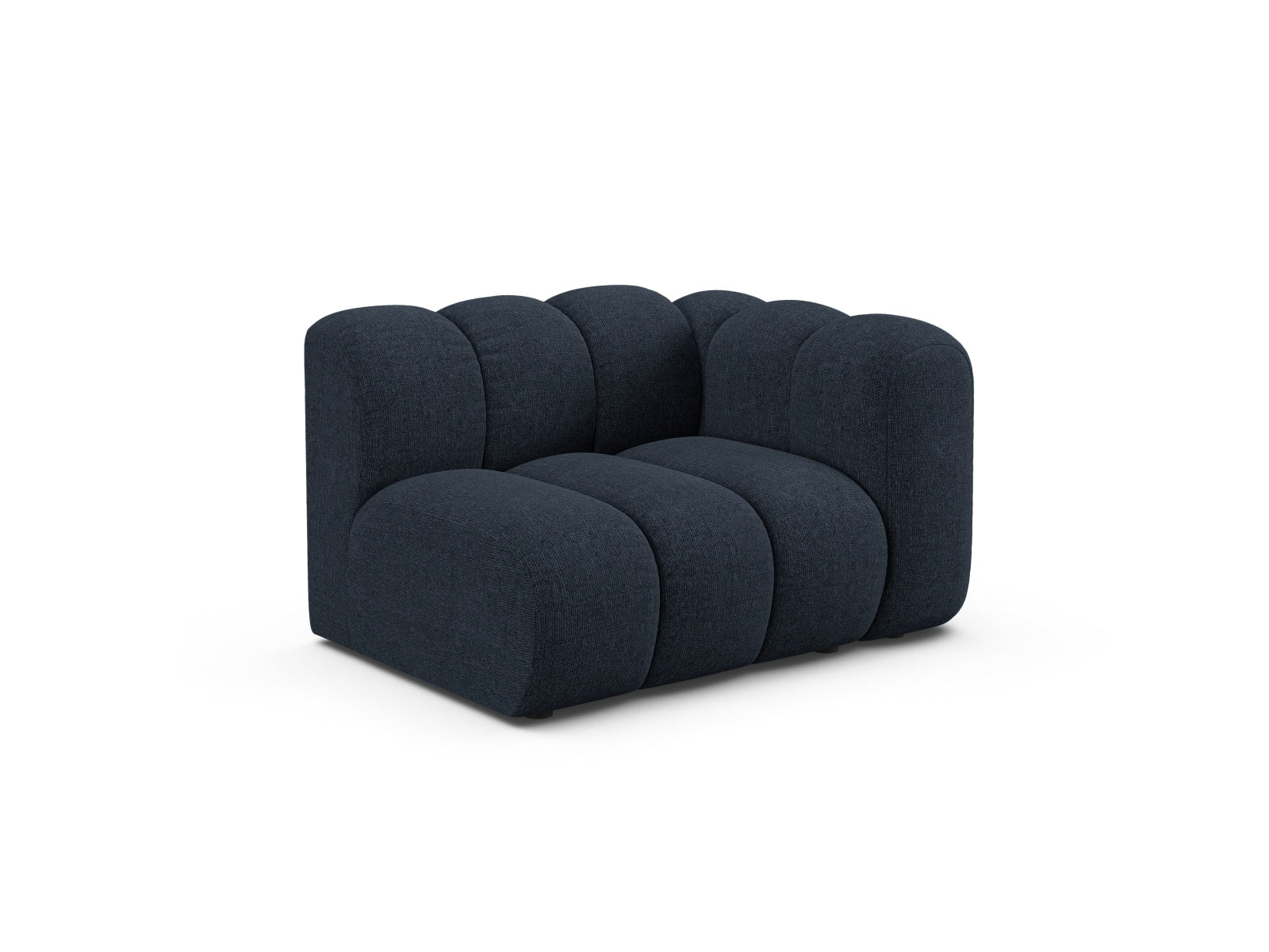 Rechtsseitiges 1-Sitzer Modul des Lupine Sofas in Navy Blue-Eden, ideal für individuelle Wohnraumgestaltung und modernes Design.