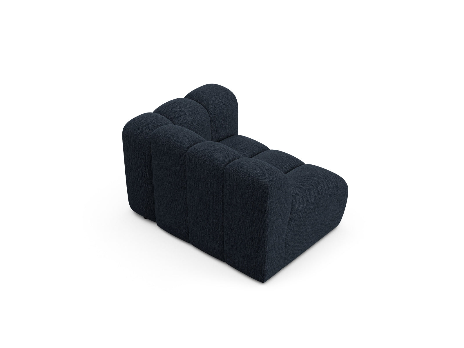 Lupine Modul rechts 1 Sitzer in Navy Blue präsentiert im Onlineshop von KAQTU Design AG. Modulares Sofa ist von Micadoni