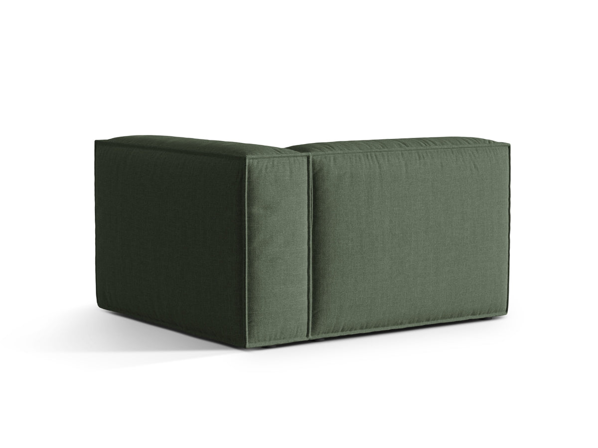 1-Sitzer Modular Sofa rechts Nuria in Moss Green-Liberty präsentiert im Onlineshop von KAQTU Design AG. Modulares Sofa ist von Micadoni