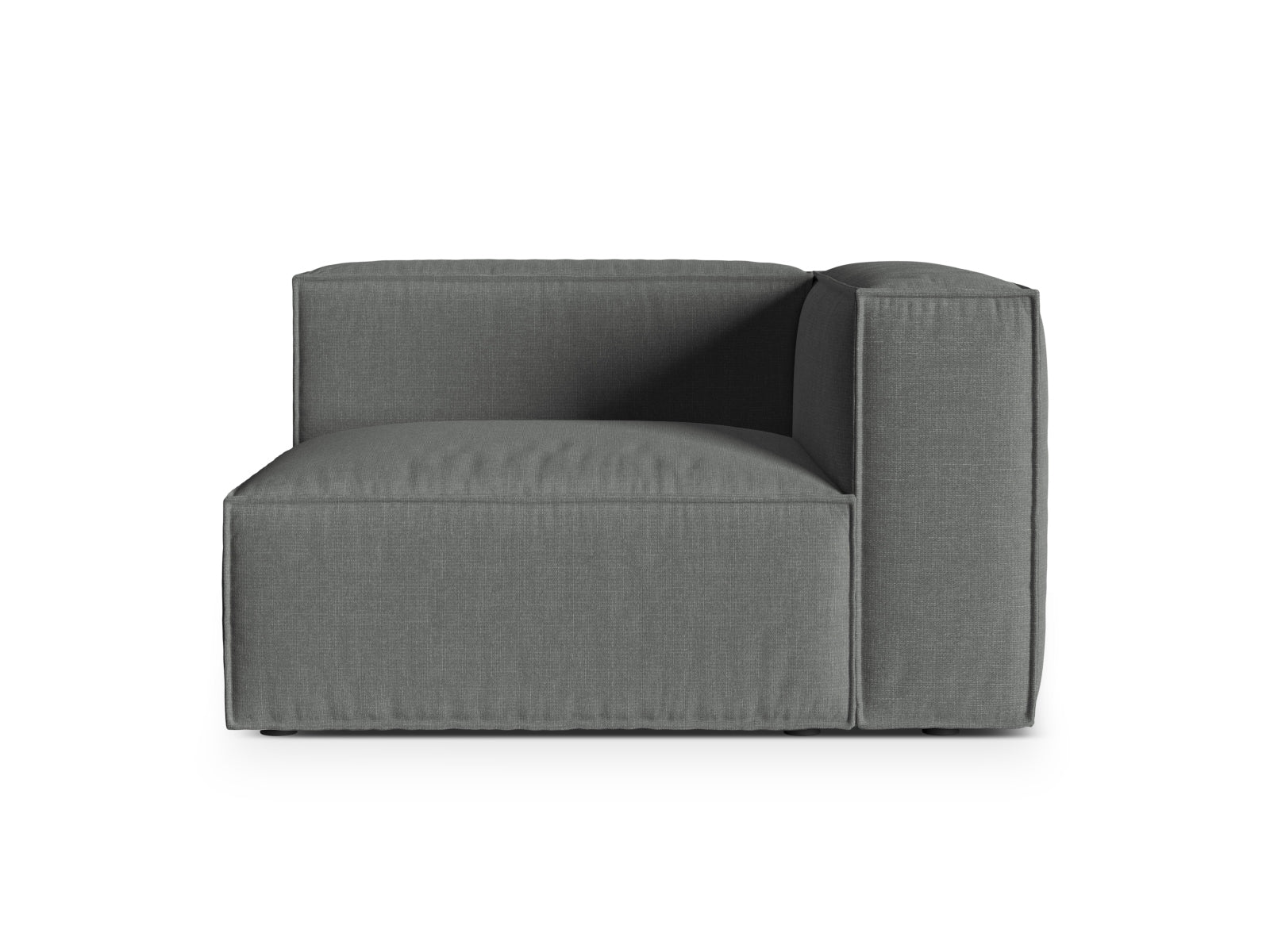1-Sitzer Modular Sofa rechts Nuria in Grey-Liberty präsentiert im Onlineshop von KAQTU Design AG. Modulares Sofa ist von Micadoni