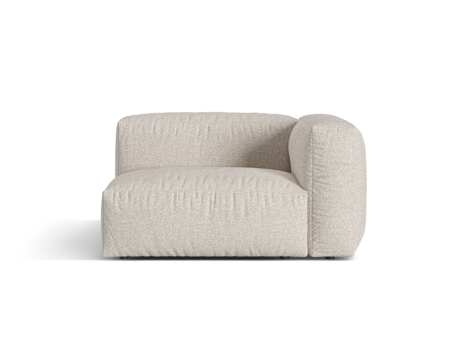 1-Sitzer Sofa Martina Wide rechts in Beige-Monet präsentiert im Onlineshop von KAQTU Design AG. Modulares Sofa ist von Micadoni