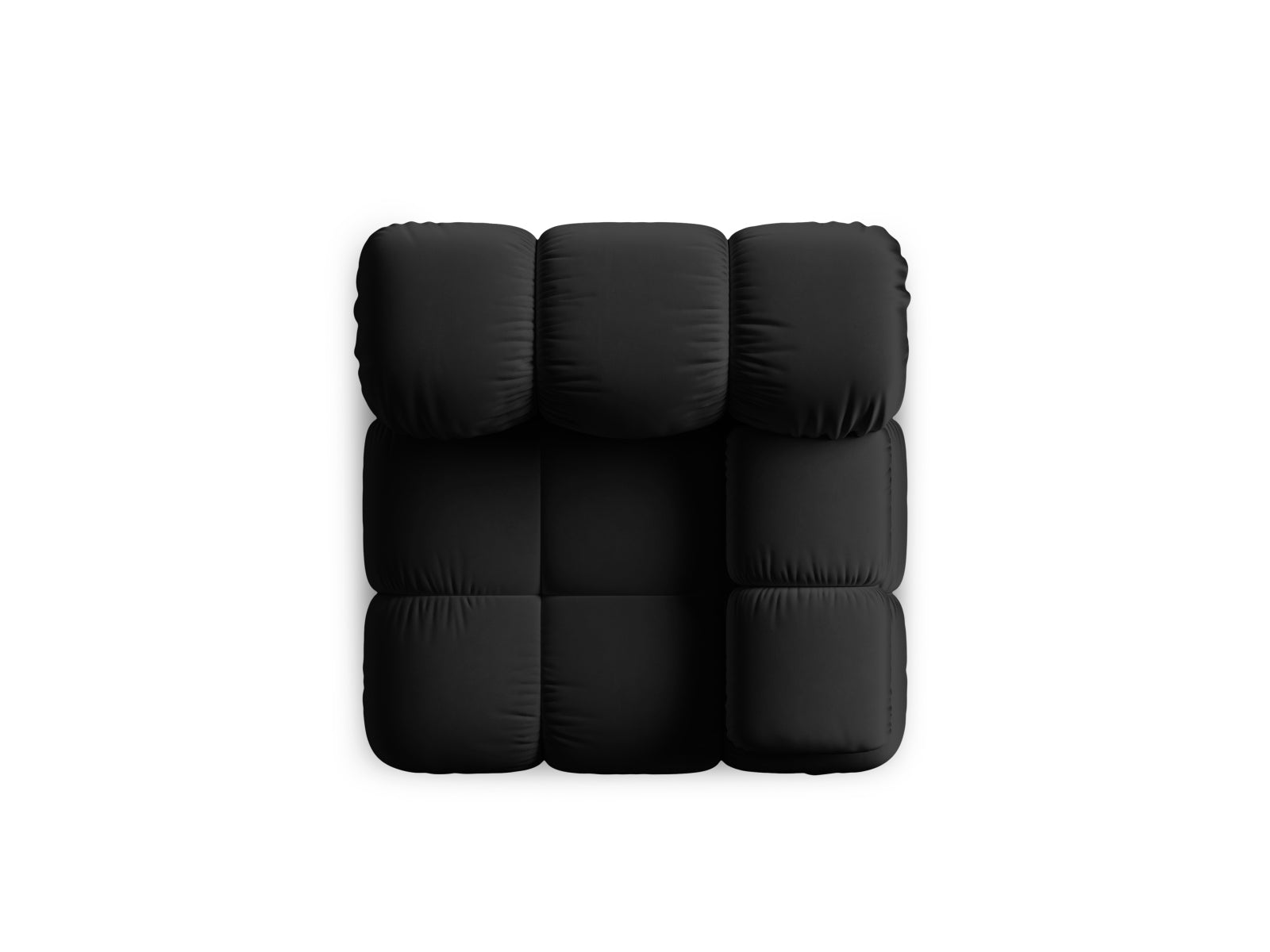 Elegantes Bellis Velour Modul für einen komfortablen 1-Sitzer, ideal zur Erweiterung modularer Sofalösungen und für modernes Wohndesign.