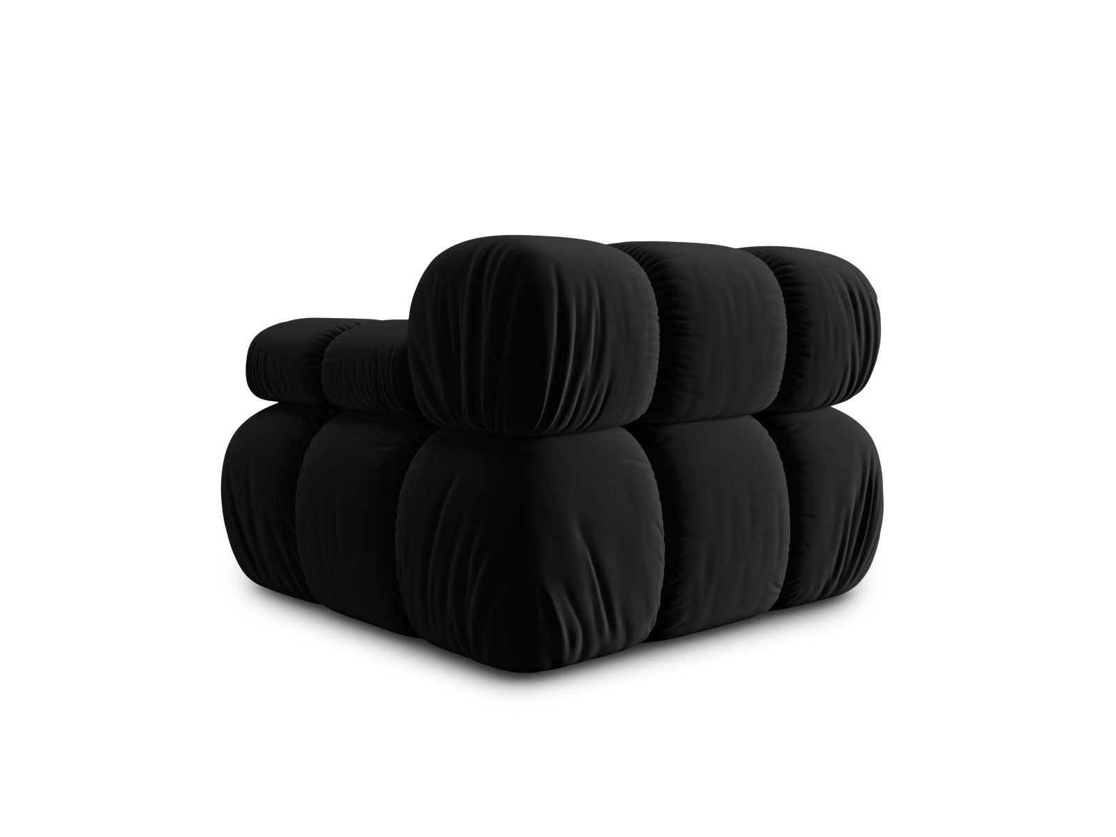 Stylisches Bellis Velour Modul für einen 1-Sitzer, perfekt für individuelle Sofakombinationen und zeitgemäße Einrichtung.