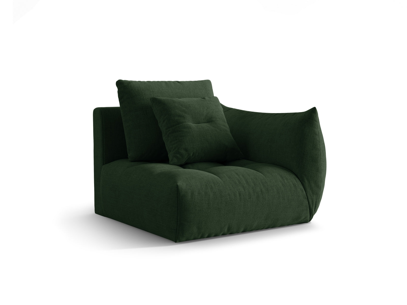 Entdecken Sie den Micadoni Bloom Modul rechts 1 Sitzer – stilvolles Design und flexibler Komfort für Ihr modernes Zuhause.