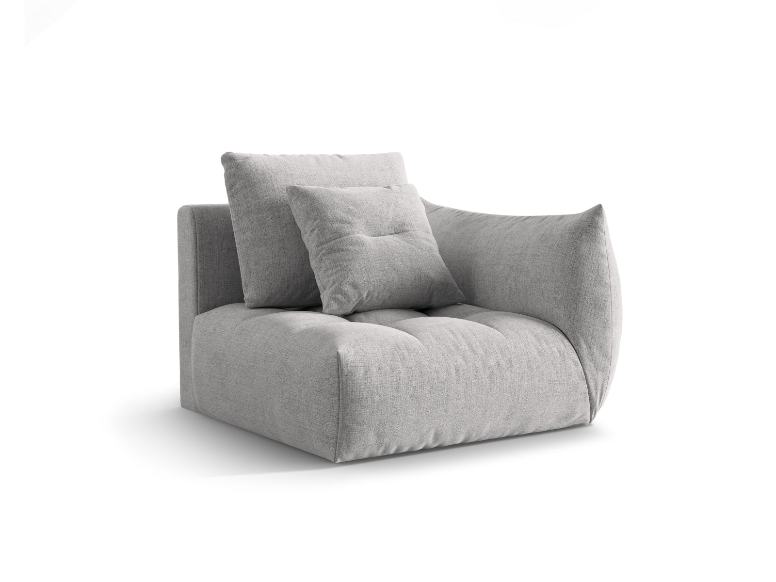 Entdecken Sie den Micadoni Bloom Modul rechts 1 Sitzer – stilvolles Design und flexibler Komfort für Ihr modernes Zuhause.