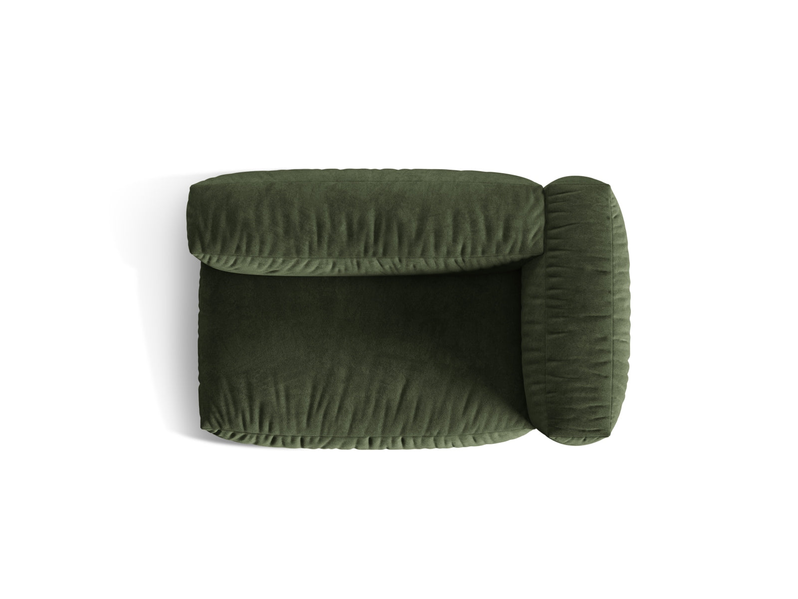 Entdecken Sie den Martina Velour Modul rechts 1 Sitzer von Micadoni – ideal für kompakte Wohnräume. Stilvolles Design und optimaler Komfort vereint!