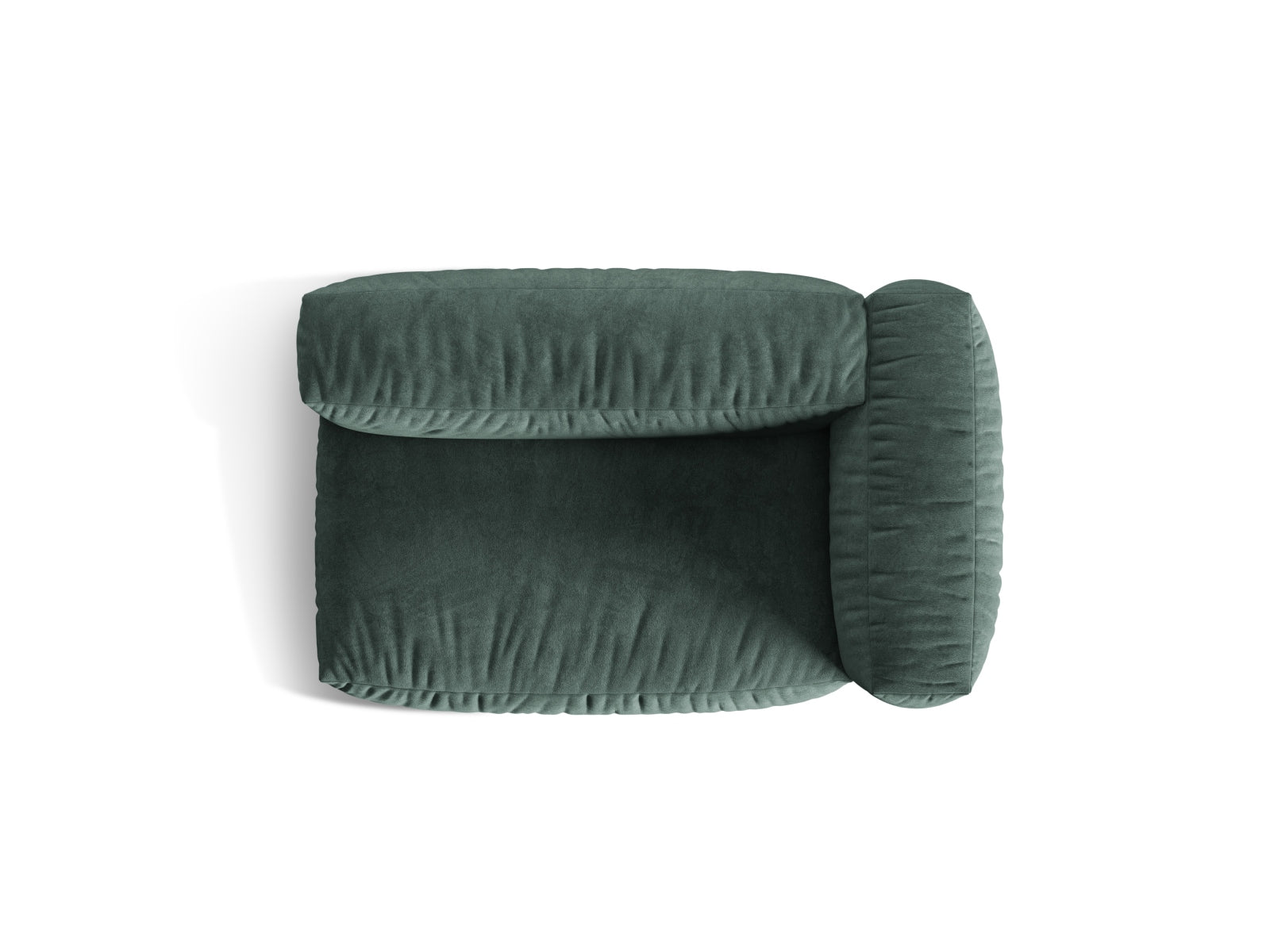 Erleben Sie den Martina Velour Modul rechts 1 Sitzer von Micadoni – perfekt für kleine Räume. Elegantes Design trifft auf höchsten Sitzkomfort!