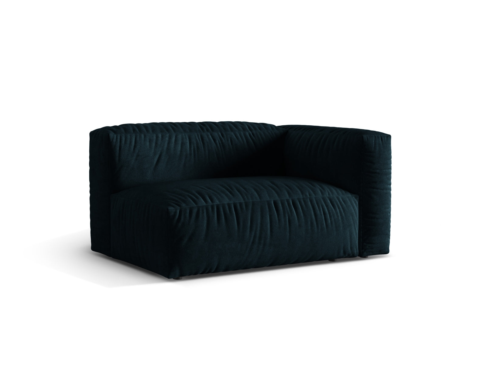 Erleben Sie den Martina Velour Modul rechts 1 Sitzer von Micadoni – perfekt für kleine Räume. Elegantes Design trifft auf höchsten Sitzkomfort!