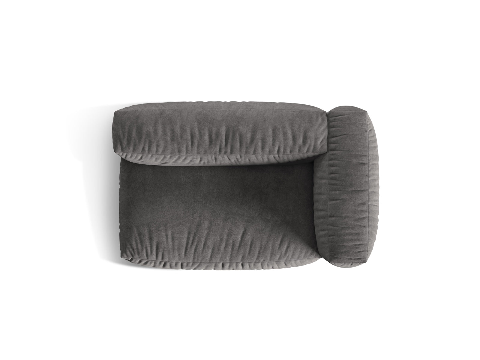 Erleben Sie den Martina Velour Modul rechts 1 Sitzer von Micadoni – perfekt für kleine Räume. Elegantes Design trifft auf höchsten Sitzkomfort!