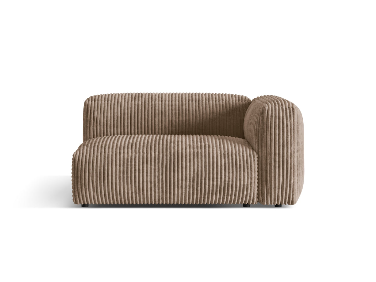 Martina Modul rechts 1 Sitzer in Acorn-Tilia präsentiert im Onlineshop von KAQTU Design AG. Modulares Sofa ist von Micadoni