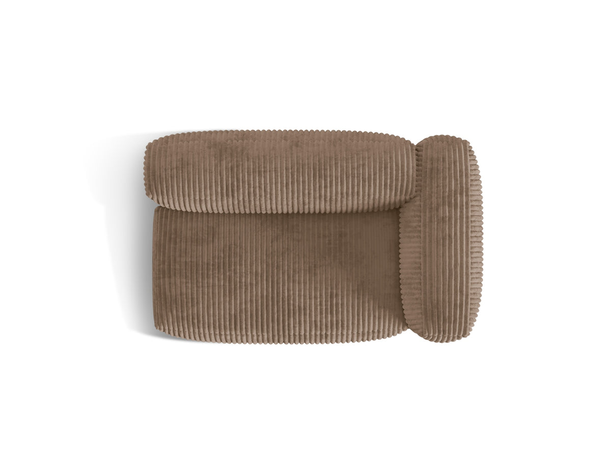 Martina Modul rechts 1 Sitzer in Acorn-Tilia präsentiert im Onlineshop von KAQTU Design AG. Modulares Sofa ist von Micadoni
