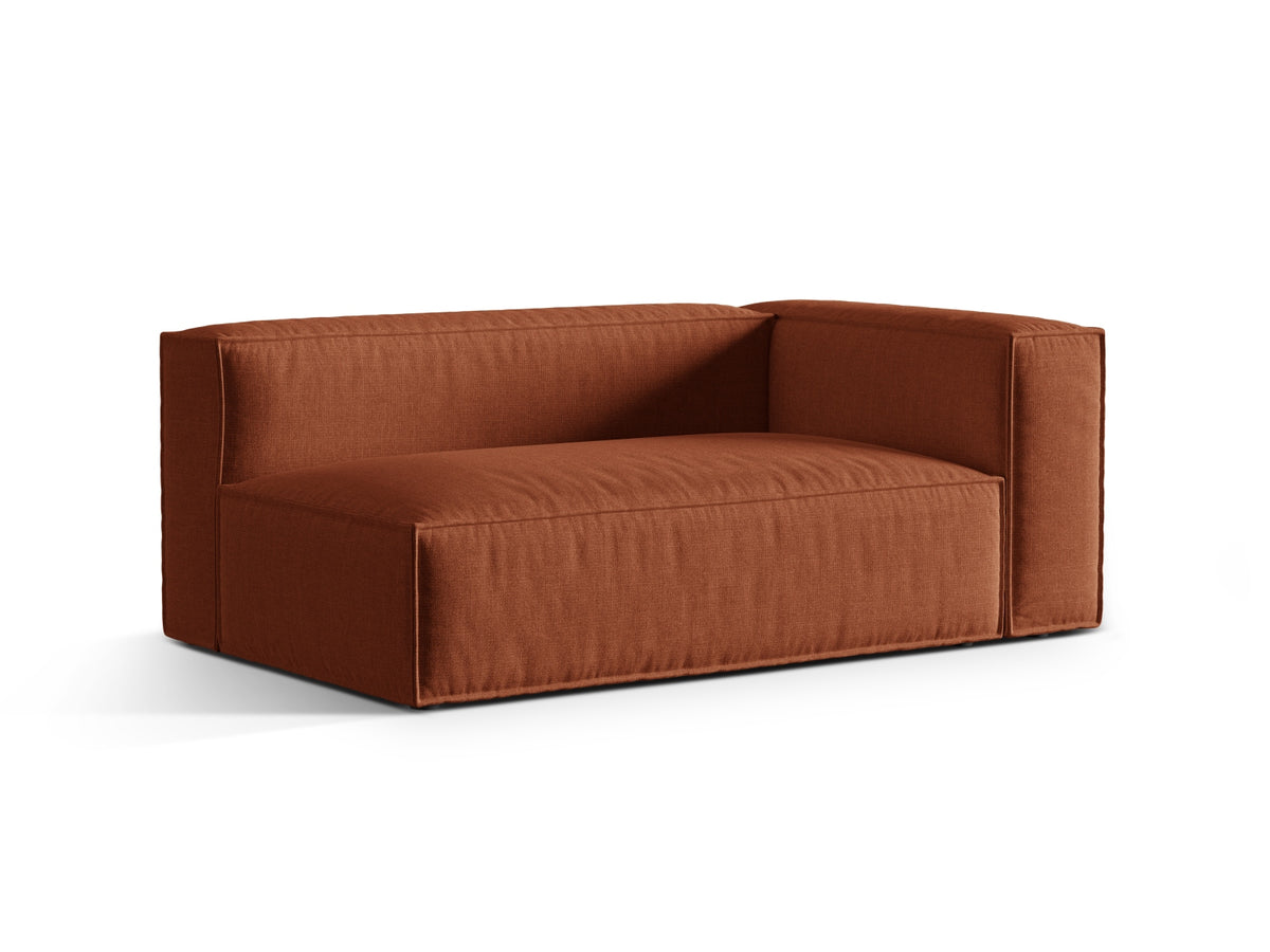 3-Sitzer Modular Sofa rechts Nuria in Brick-Liberty präsentiert im Onlineshop von KAQTU Design AG. 3er Sofa ist von Micadoni