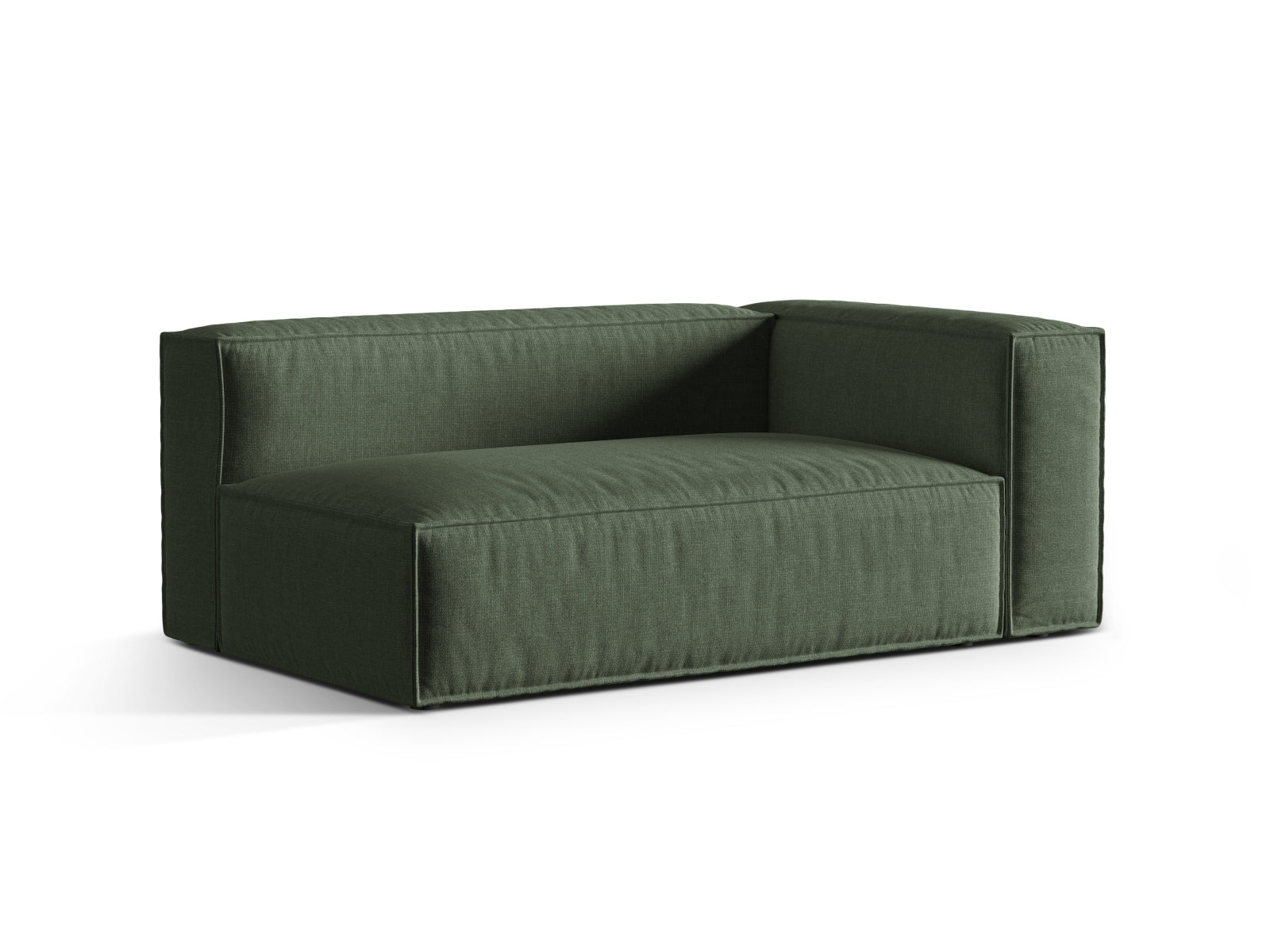 Elegantes 3-Sitzer Sofa Nuria in Moss Green-Liberty, ideal für moderne Wohnräume, erhältlich bei KAQTU Design AG.