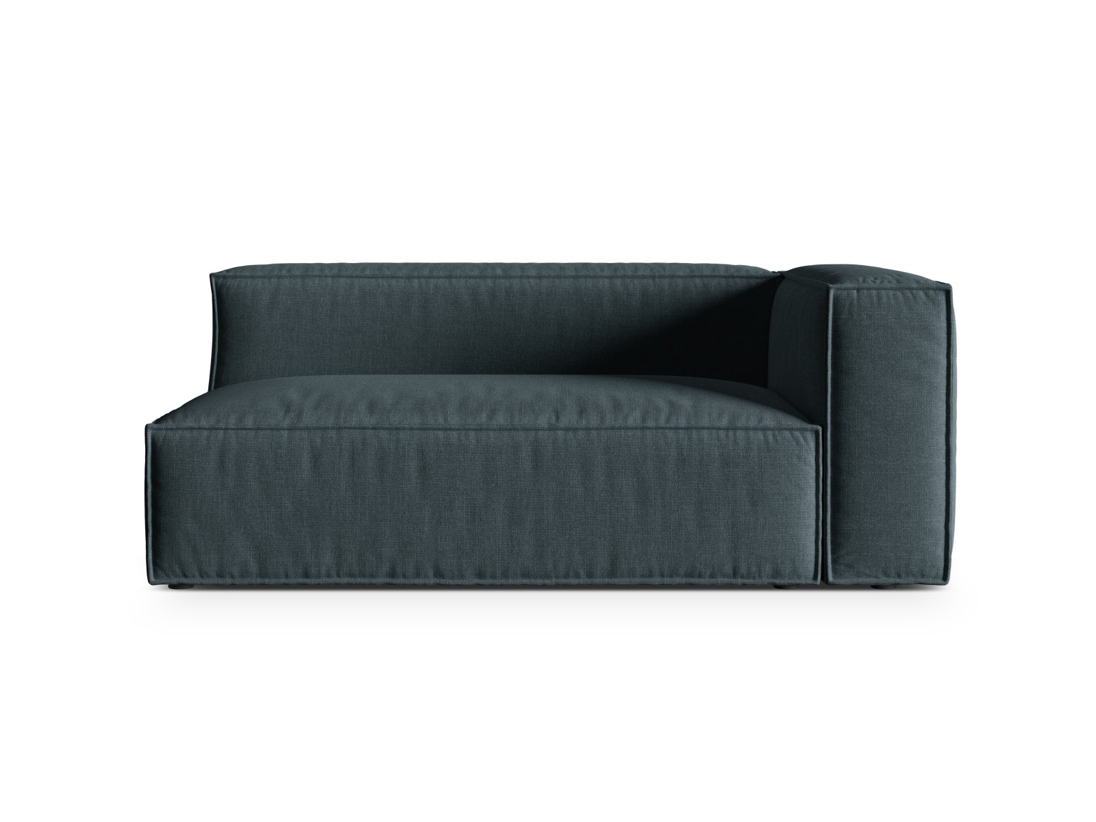 3-Sitzer Modular Sofa rechts Nuria in Deep Petrol-Liberty präsentiert im Onlineshop von KAQTU Design AG. 3er Sofa ist von Micadoni