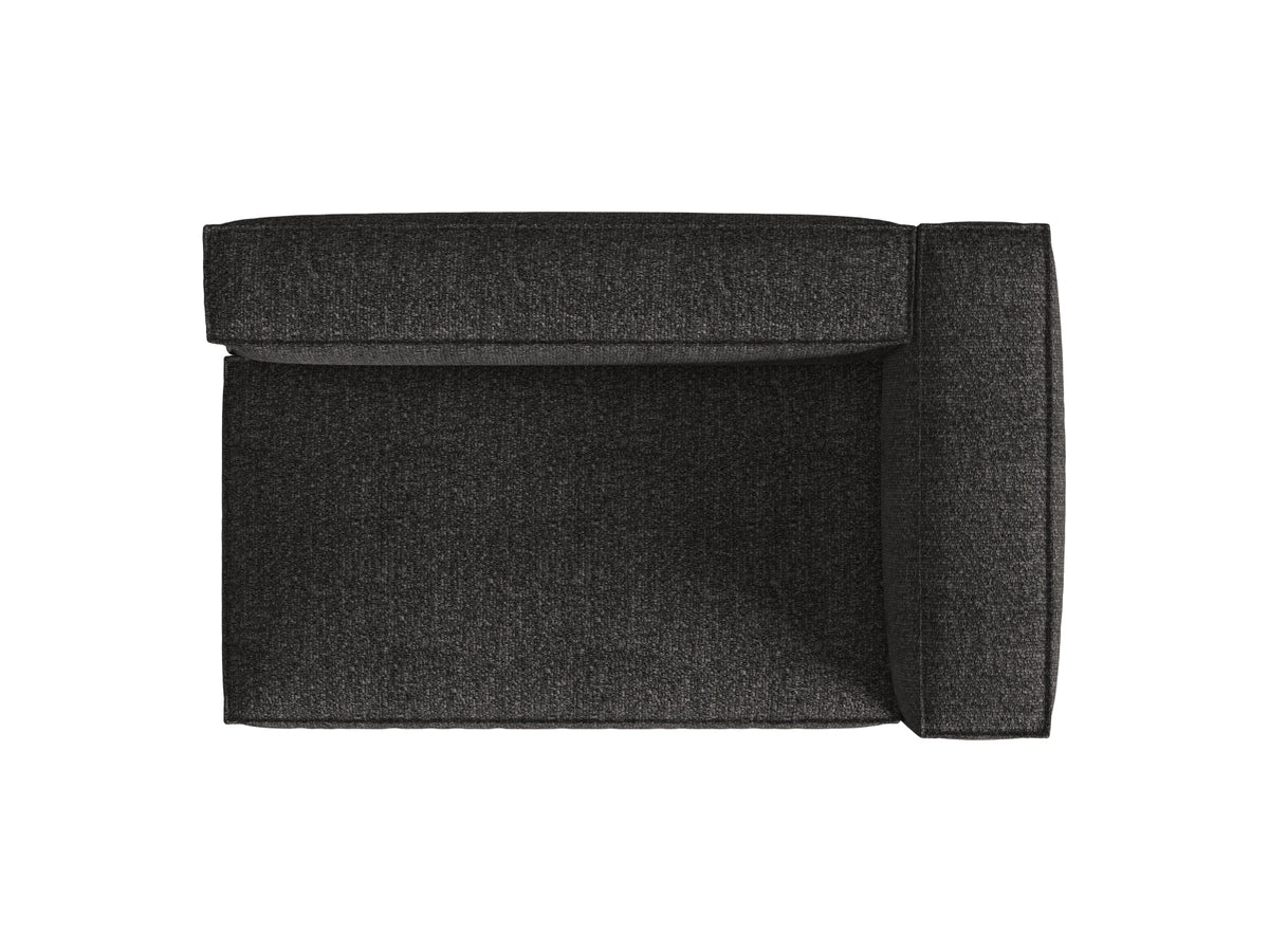 Nuria Boucle rechts Modular Sofa 3 Sitzer in Anthracite-Monet präsentiert im Onlineshop von KAQTU Design AG. Modulares Sofa ist von Micadoni