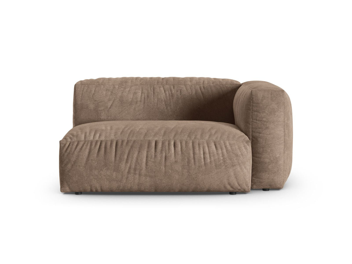 Doppelsitz-Sofa rechts XL Martina in Dark Beige-Vogue präsentiert im Onlineshop von KAQTU Design AG. Modulares Sofa ist von Micadoni