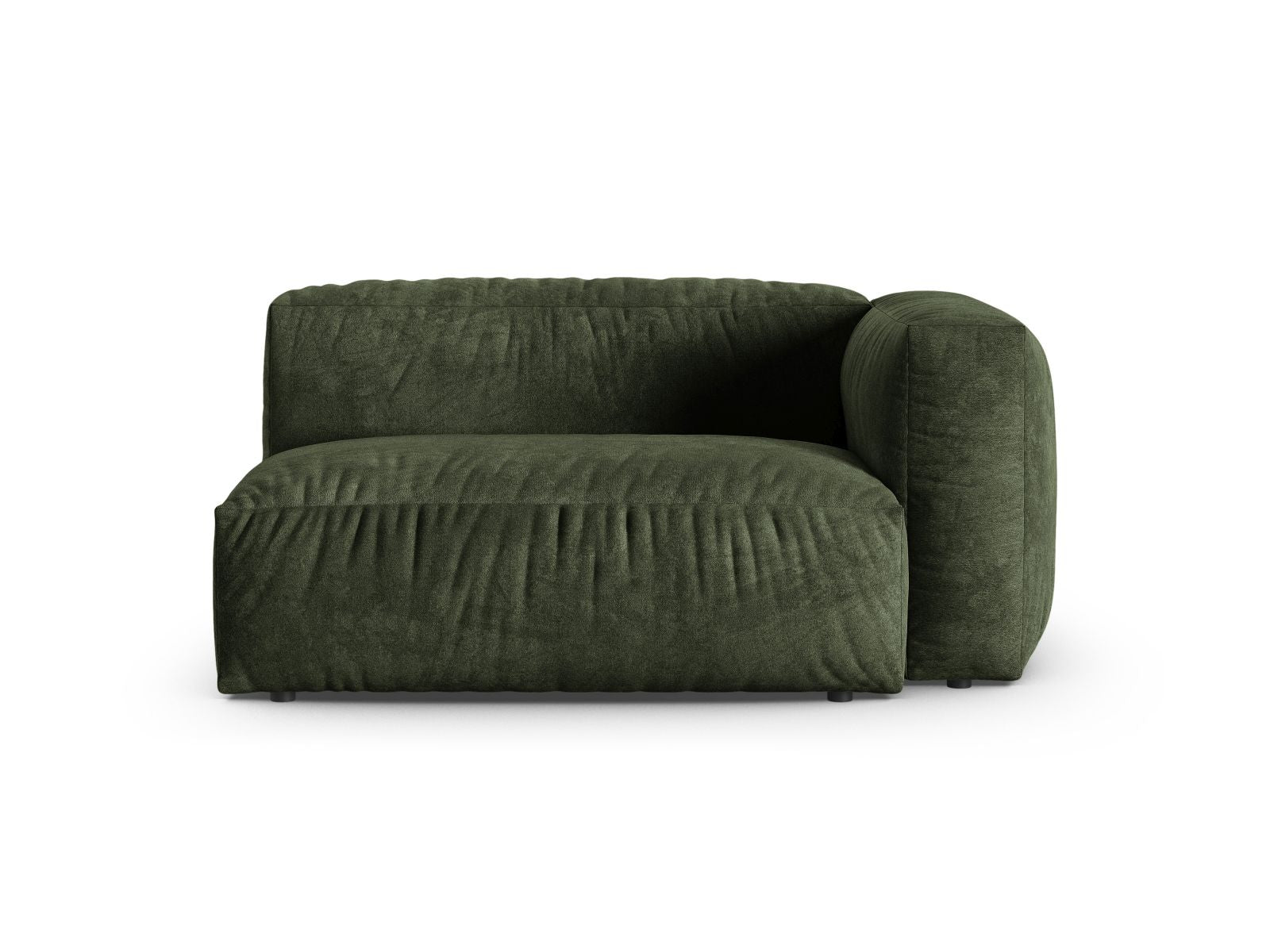 Doppelsitz-Sofa rechts XL Martina in Green-Vogue präsentiert im Onlineshop von KAQTU Design AG. Modulares Sofa ist von Micadoni