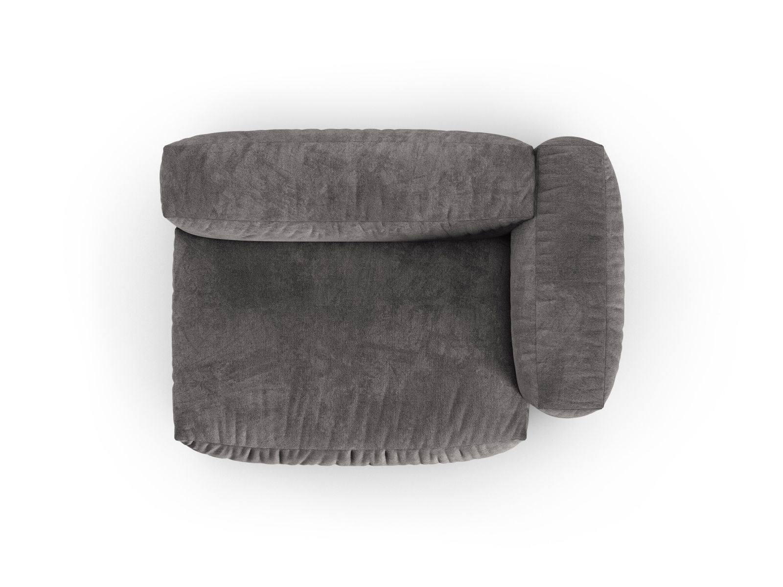 Stilvolles XL Doppelsitz-Sofa Martina in Grey-Vogue, perfekt für zeitgemäße Einrichtungen. Modulares Konzept von Micadoni für individuelle Gestaltung.