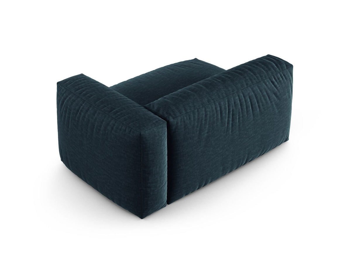 Doppelsitz-Sofa rechts XL Martina in Blue Jeans-Boston präsentiert im Onlineshop von KAQTU Design AG. Modulares Sofa ist von Micadoni