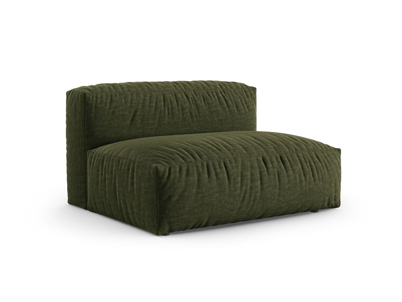 Elegantes XL Doppelsitz-Sofa Martina in Grün, ideal für moderne Wohnräume. Teil der modularen Sofa-Kollektion von Micadoni.