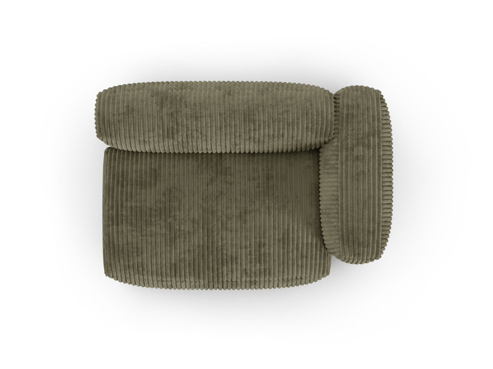 Gemütliches XL Doppelsitz-Sofa Martina in Moss Green-Tilia, perfekt für moderne Wohnkonzepte. Flexibles, modulares Design von Micadoni.