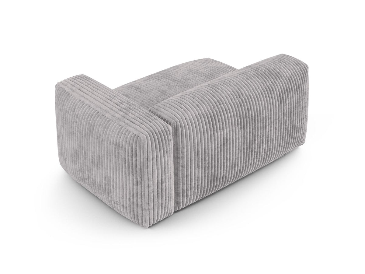 Doppelsitz-Sofa rechts XL Martina in Light Grey-Tilia präsentiert im Onlineshop von KAQTU Design AG. Modulares Sofa ist von Micadoni