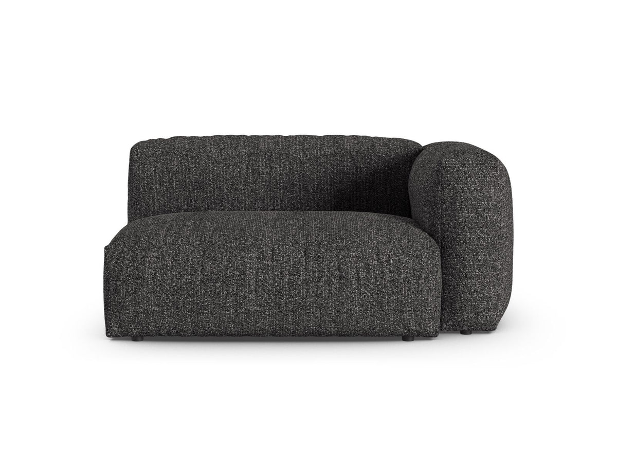 Doppelsitz-Sofa rechts XL Martina in Anthracite-Monet präsentiert im Onlineshop von KAQTU Design AG. Modulares Sofa ist von Micadoni
