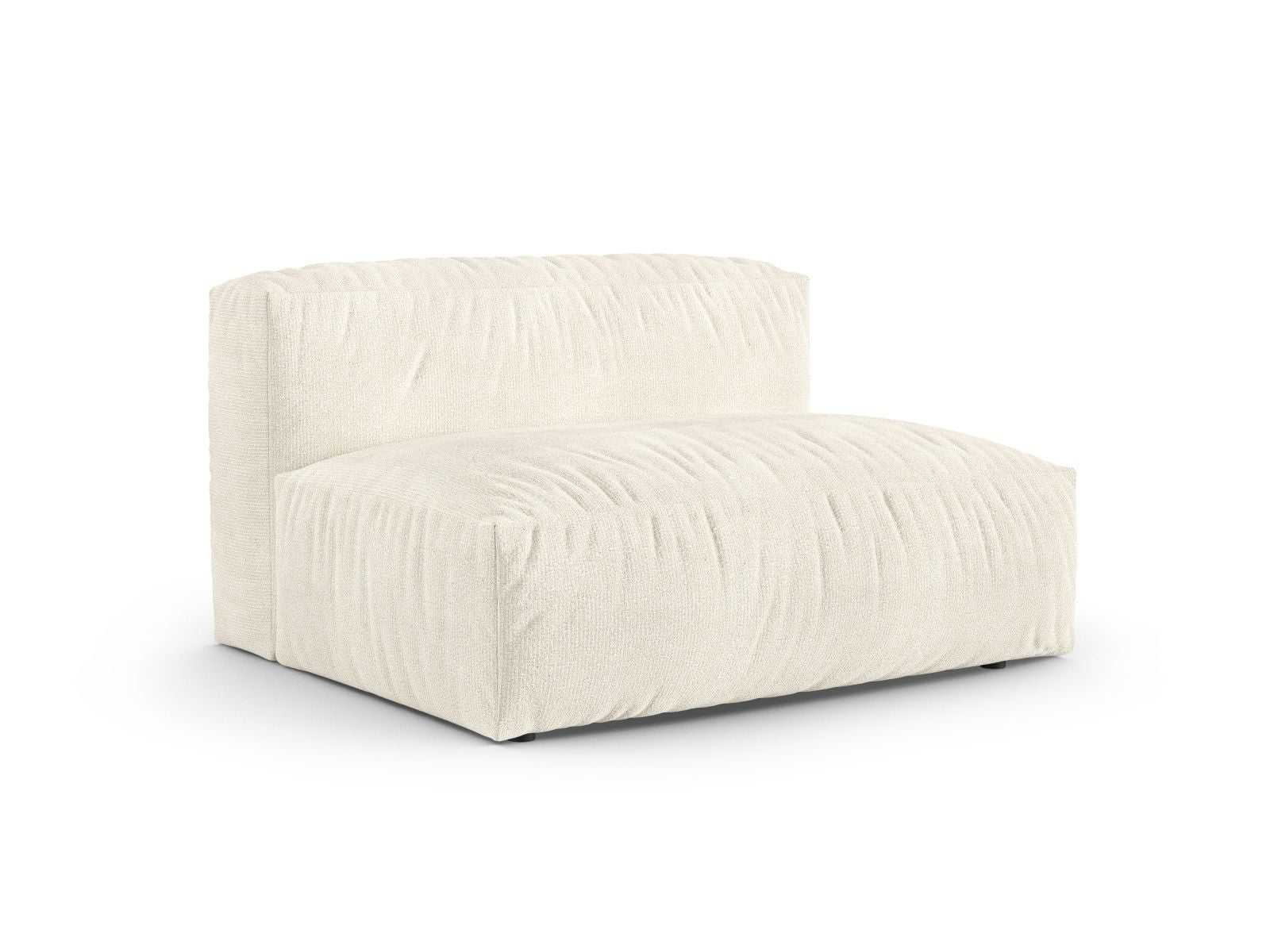 Elegantes XL Doppelsitz-Sofa Martina in Ivory-Monet, ideal für stilvolle Wohnräume. Modulares Design von Micadoni für flexible Einrichtung.
