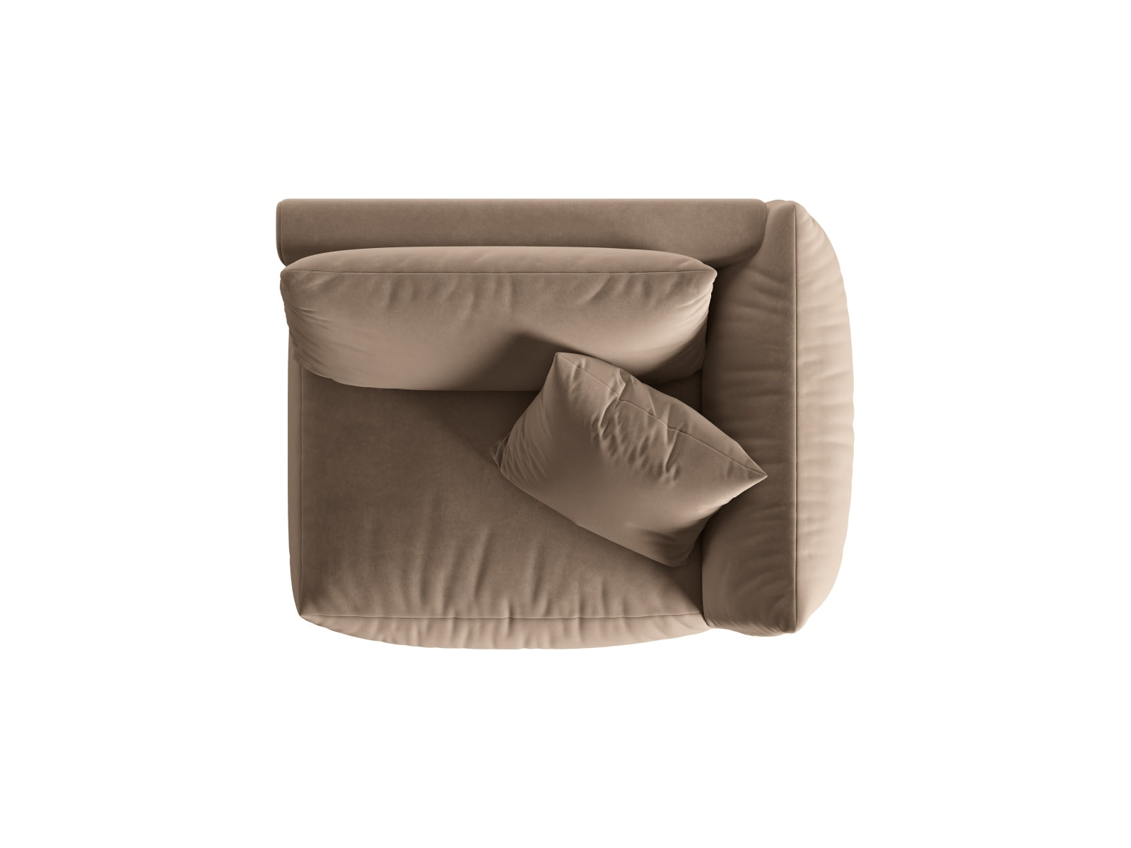 Entdecken Sie den Chris Velour Modul rechts 1 Sitzer von Micadoni – eine perfekte Kombination aus modernem Design und höchstem Sitzkomfort für Ihr Zuhause!