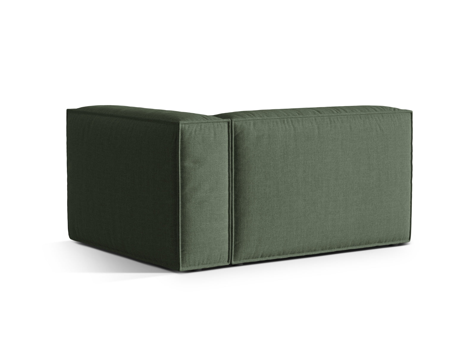 Elegantes 2-Sitzer Sofa Nuria in Moss Green-Liberty, ideal für gemütliche Räume, bietet vielseitige Gestaltungsmöglichkeiten und modernen Komfort.