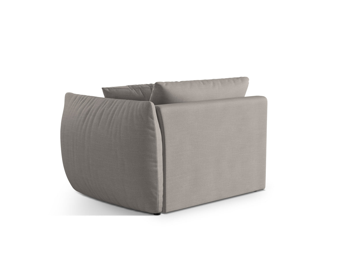 Chris Modul rechts 1 Sitzer in Natural-LINS präsentiert im Onlineshop von KAQTU Design AG. Modulares Sofa ist von Micadoni