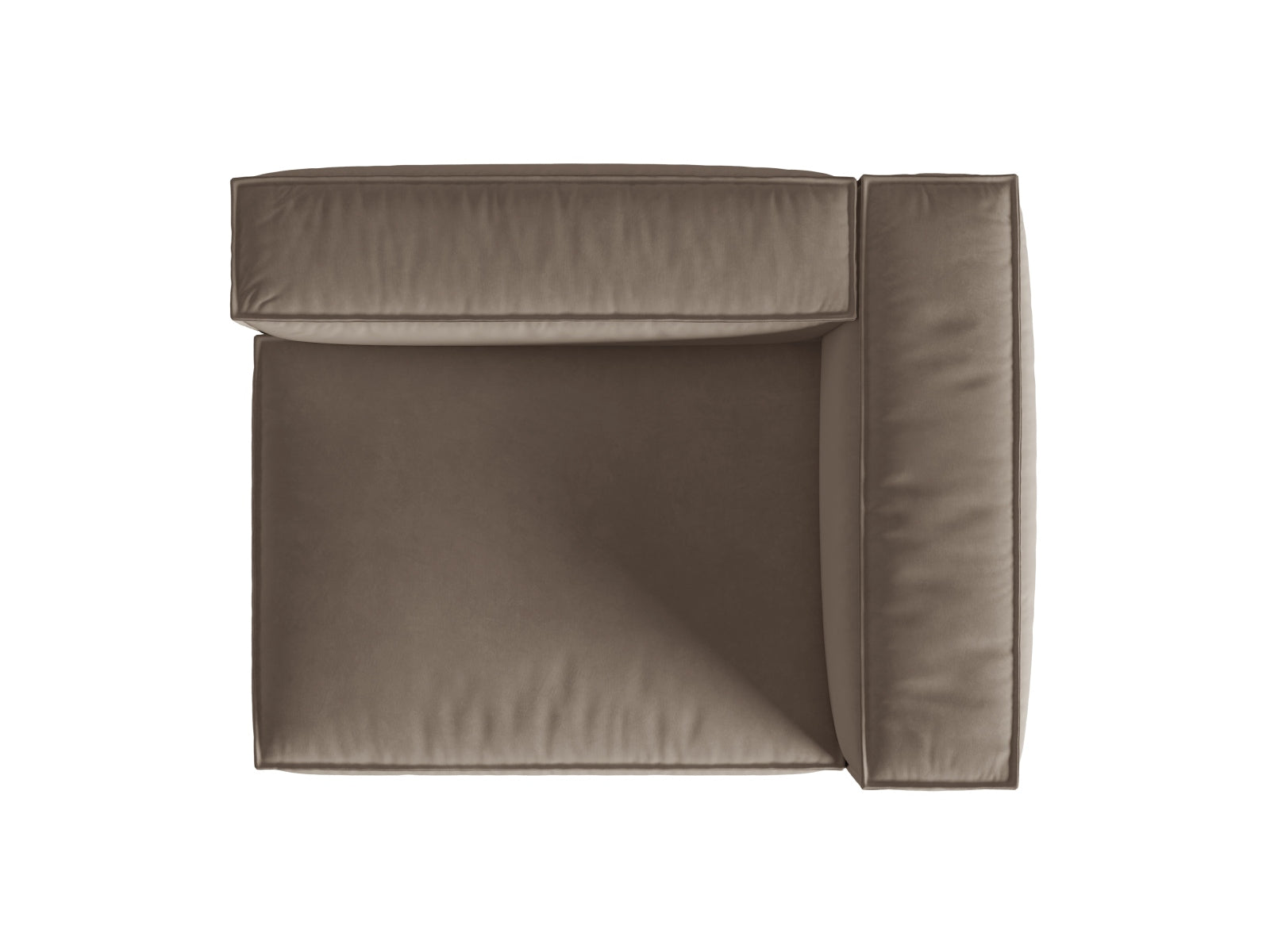 Erleben Sie das stilvolle Nuria Velour Modular Sofa rechts 2 Sitzer von Micadoni – perfekt für moderne Interiors und ultimativen Komfort.