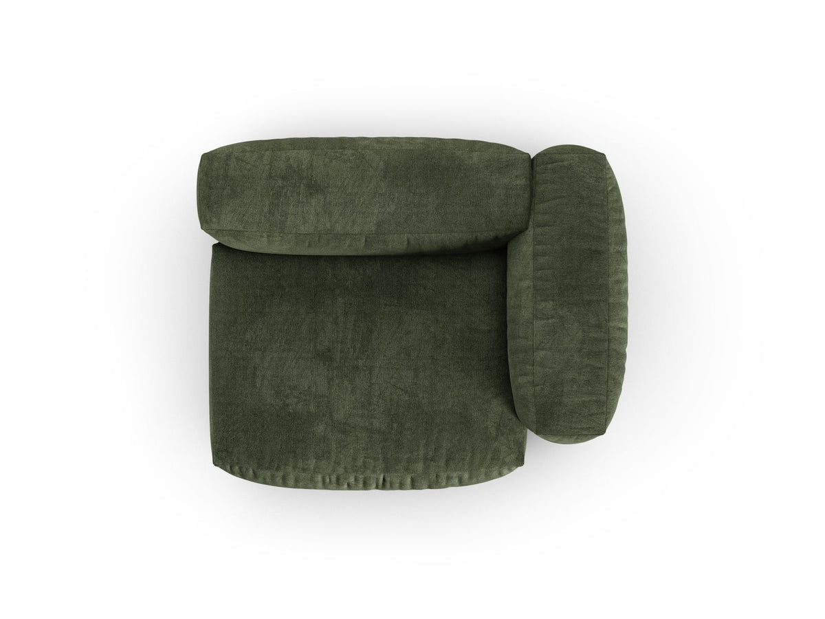 1-Sitzer Sofa Martina Wide XL rechts in Green-Vogue präsentiert im Onlineshop von KAQTU Design AG. Modulares Sofa ist von Micadoni