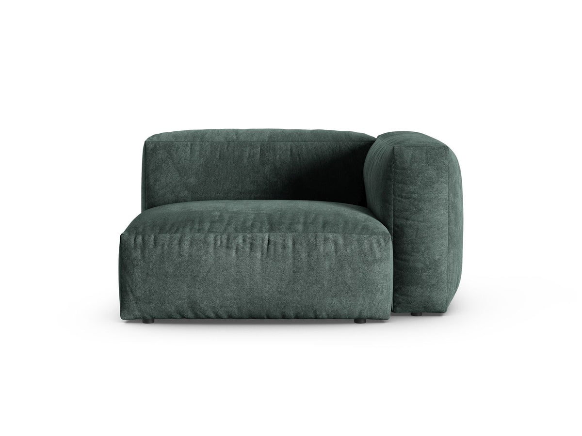 1-Sitzer Sofa Martina Wide XL rechts in Petrol-Vogue präsentiert im Onlineshop von KAQTU Design AG. Modulares Sofa ist von Micadoni