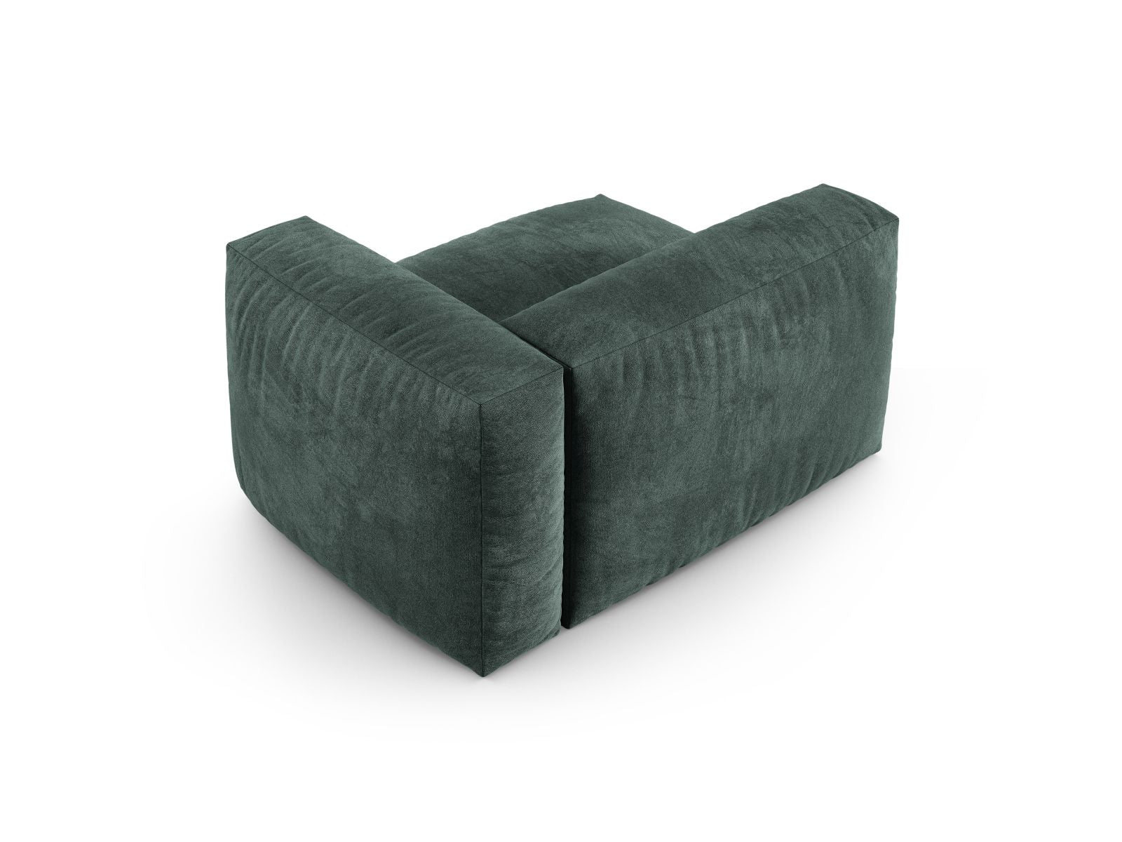 Elegantes 1-Sitzer Sofa Martina Wide XL in Petrol-Vogue, ideal für moderne Wohnkonzepte und flexible Raumgestaltung.