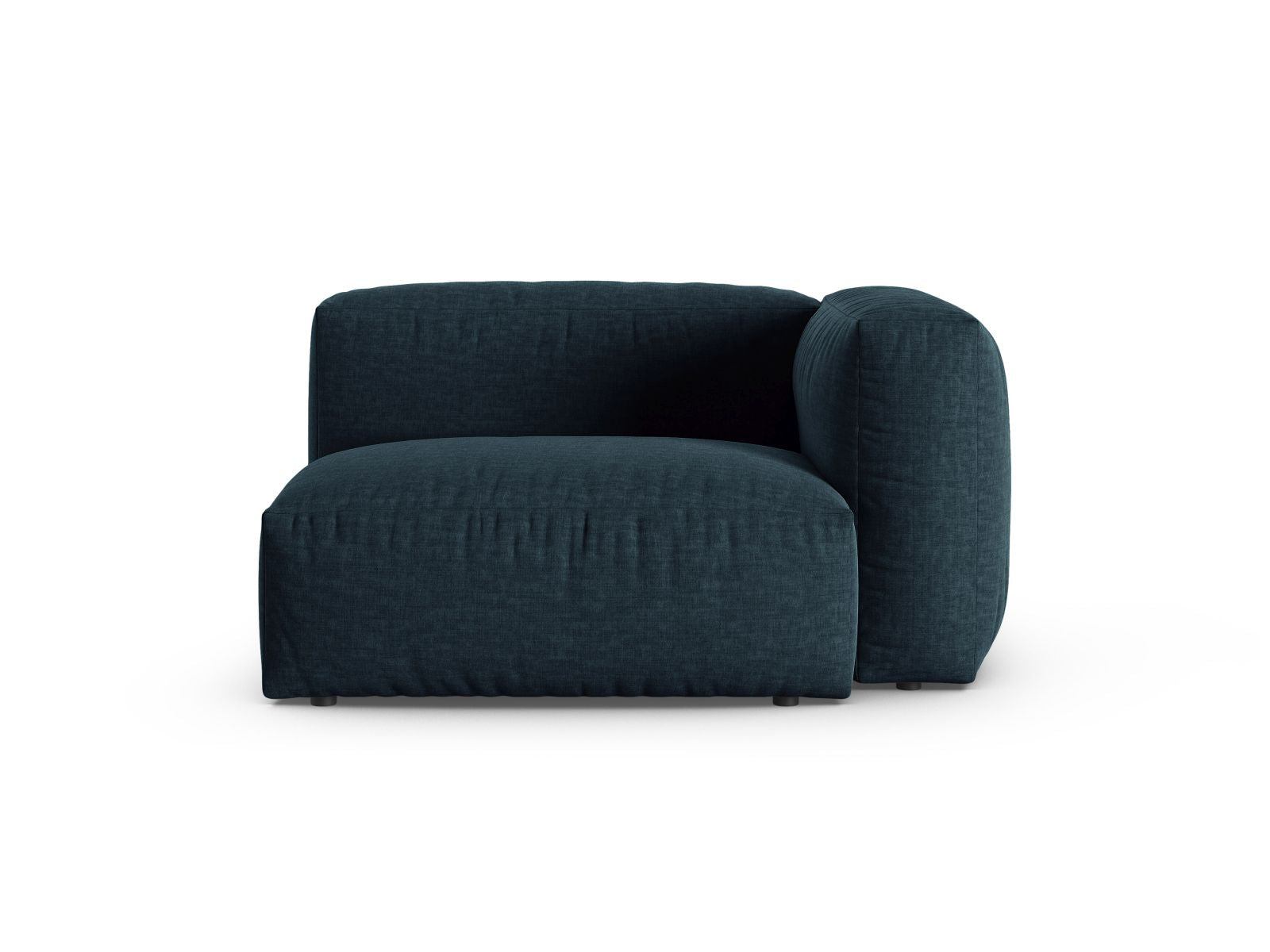 1-Sitzer Sofa Martina Wide XL rechts in Blue Jeans-Boston präsentiert im Onlineshop von KAQTU Design AG. Modulares Sofa ist von Micadoni